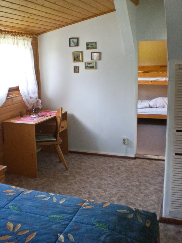 Blick ins zweite Schlafzimmer
